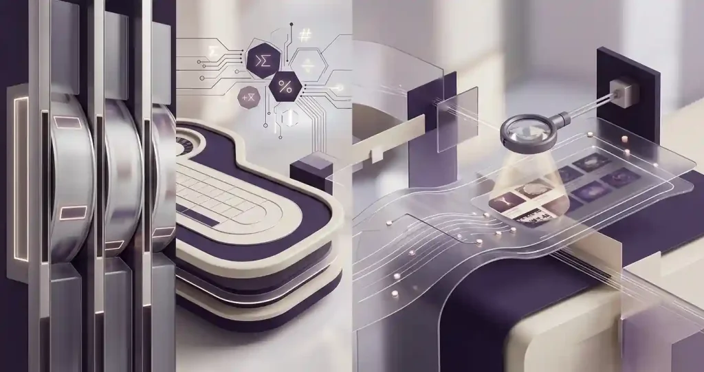 Illustration representing slots, live casino tables and sportsbook categories
